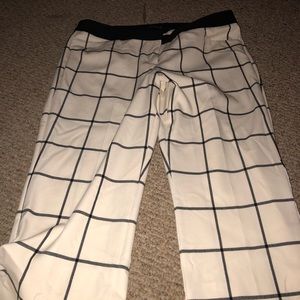 Check dress pants
